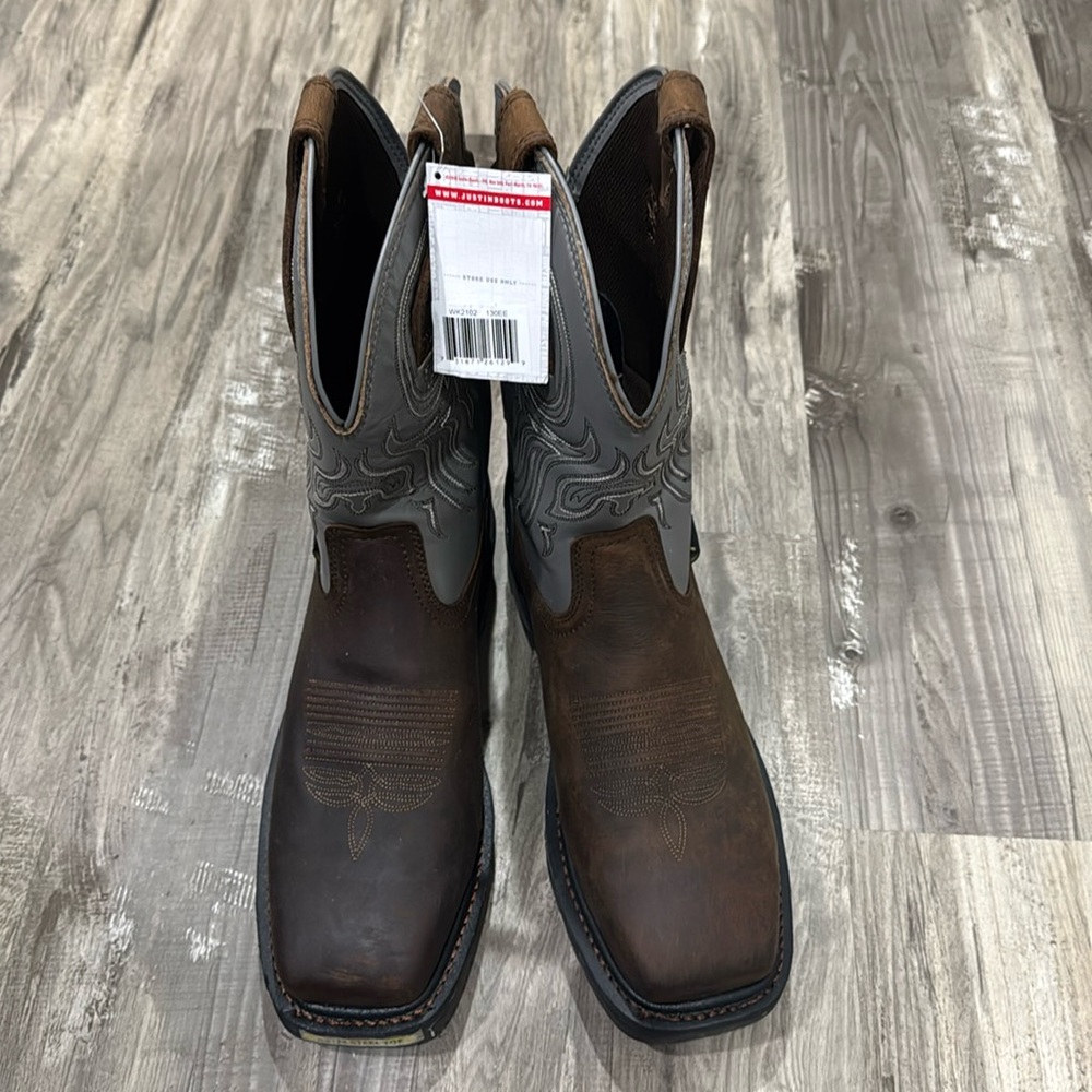 Justin Steel Toe Work Boot